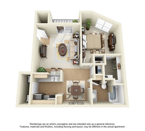 Creekside Apartments In Dallas, TX offers spacious 1 and 2 Bedroom Apartments!